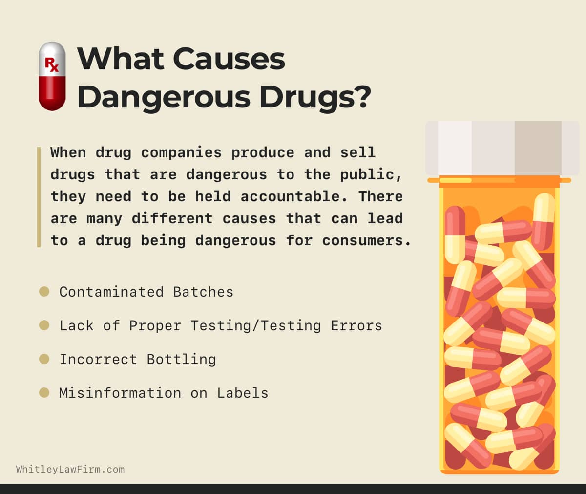 What Makes Some Drugs Dangerous? | Whitley Law Firm