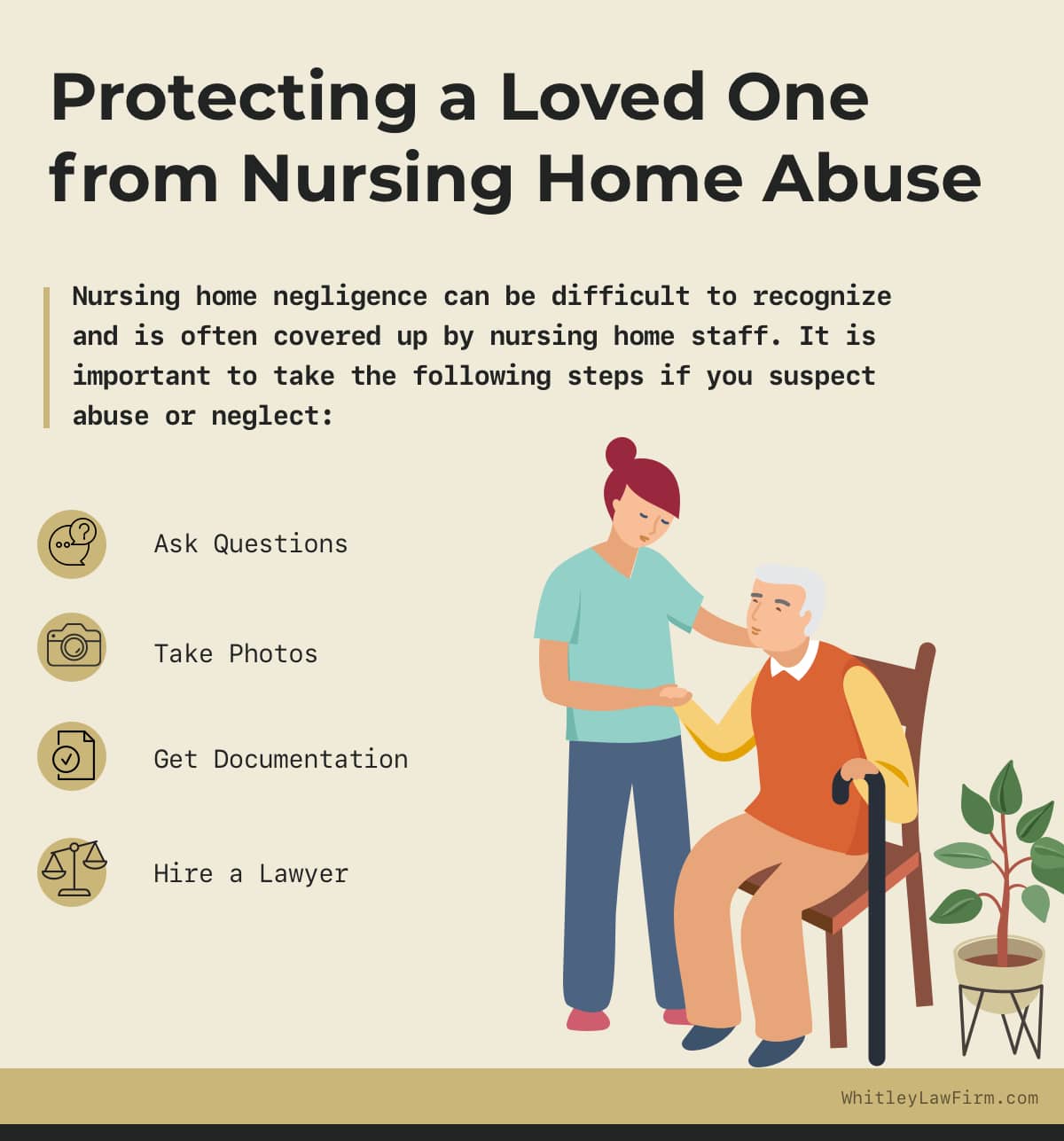 Protecting a Loved One from Nursing Home Abuse | Whitley Law Firm