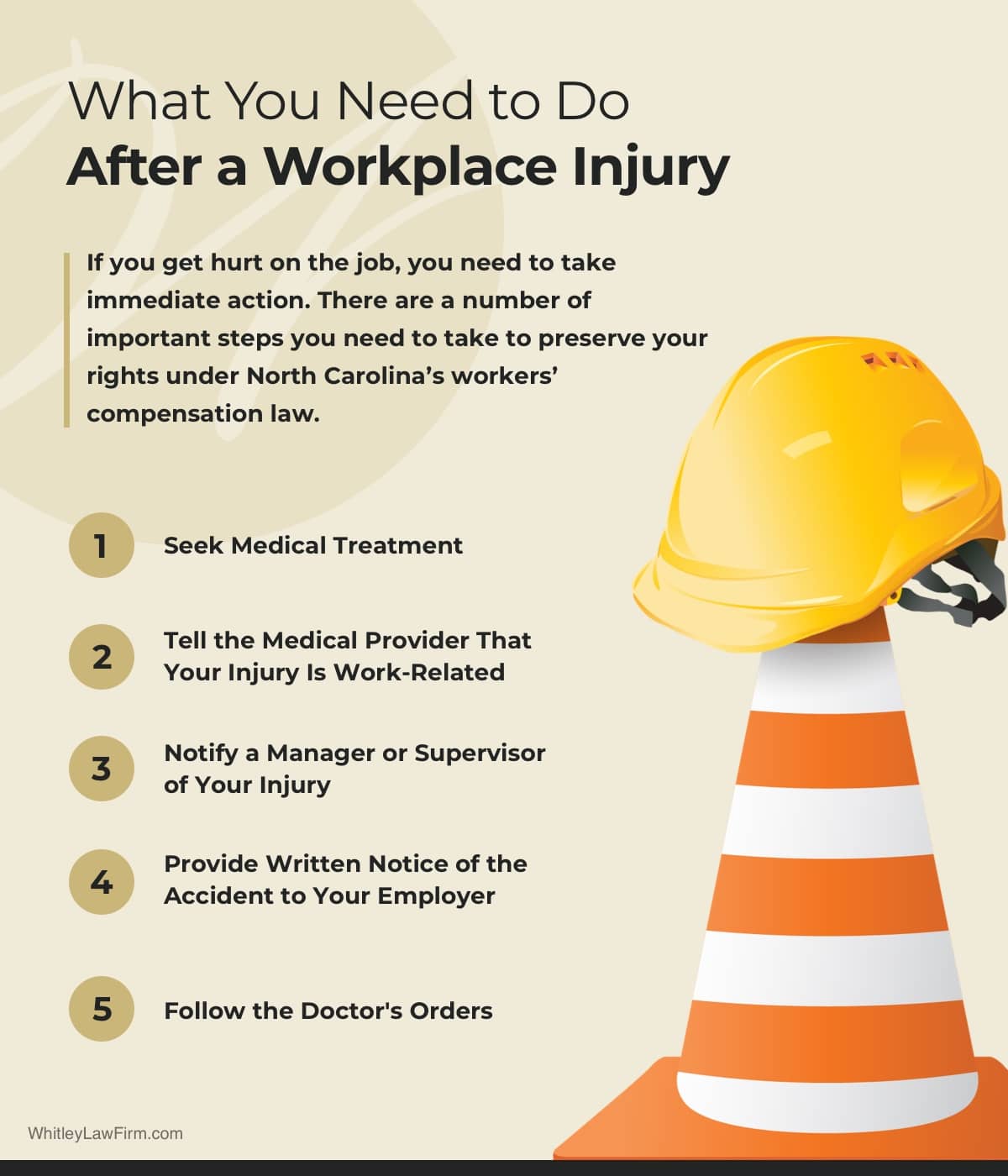 what you need to do after a workplace injury